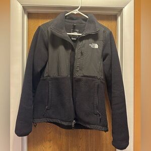 The North Face Charcoal and Black Fleece Jacket
